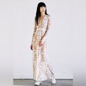 Free people For Love & Lemons Temecula Maxi Dress